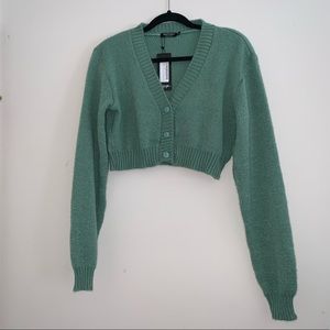 nwt nasty gal cropped cardigan